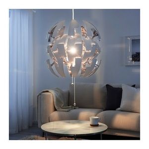White Modern Chandelier  - David Wahl designed